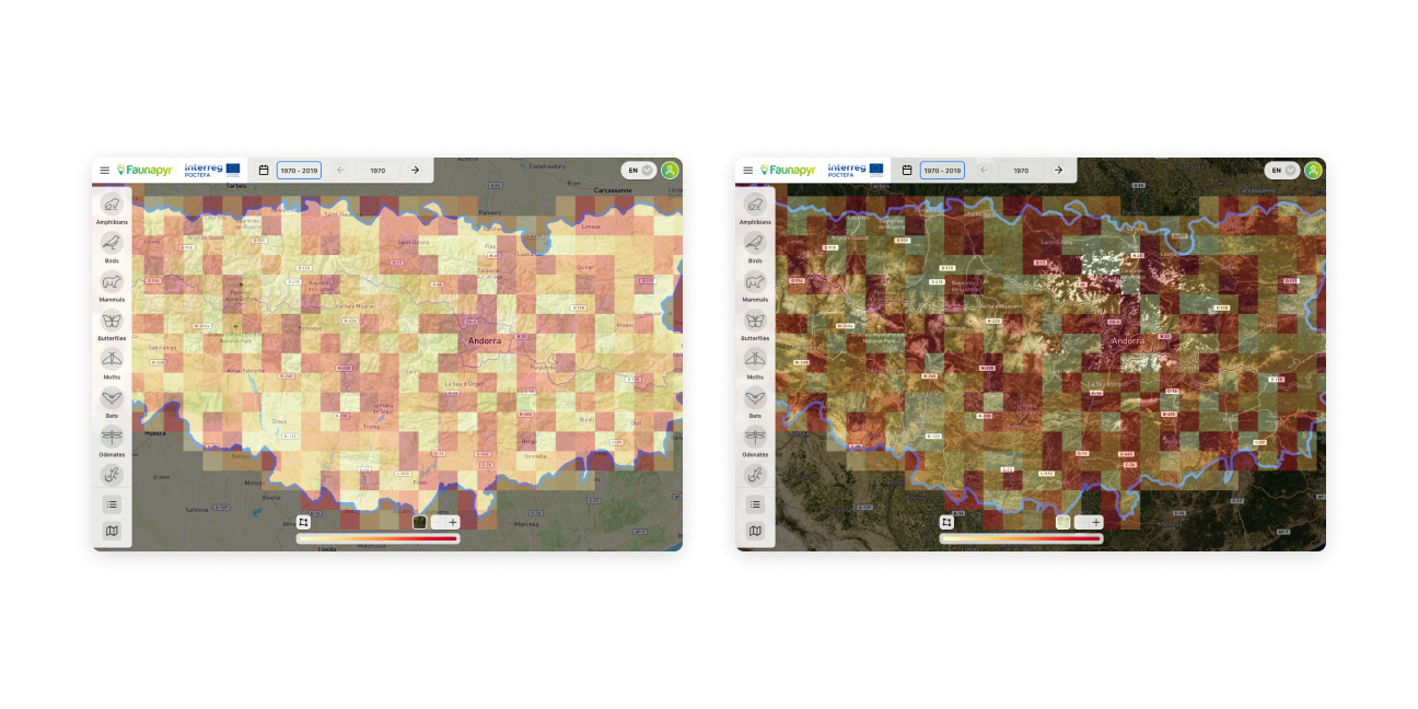 Base layer map options