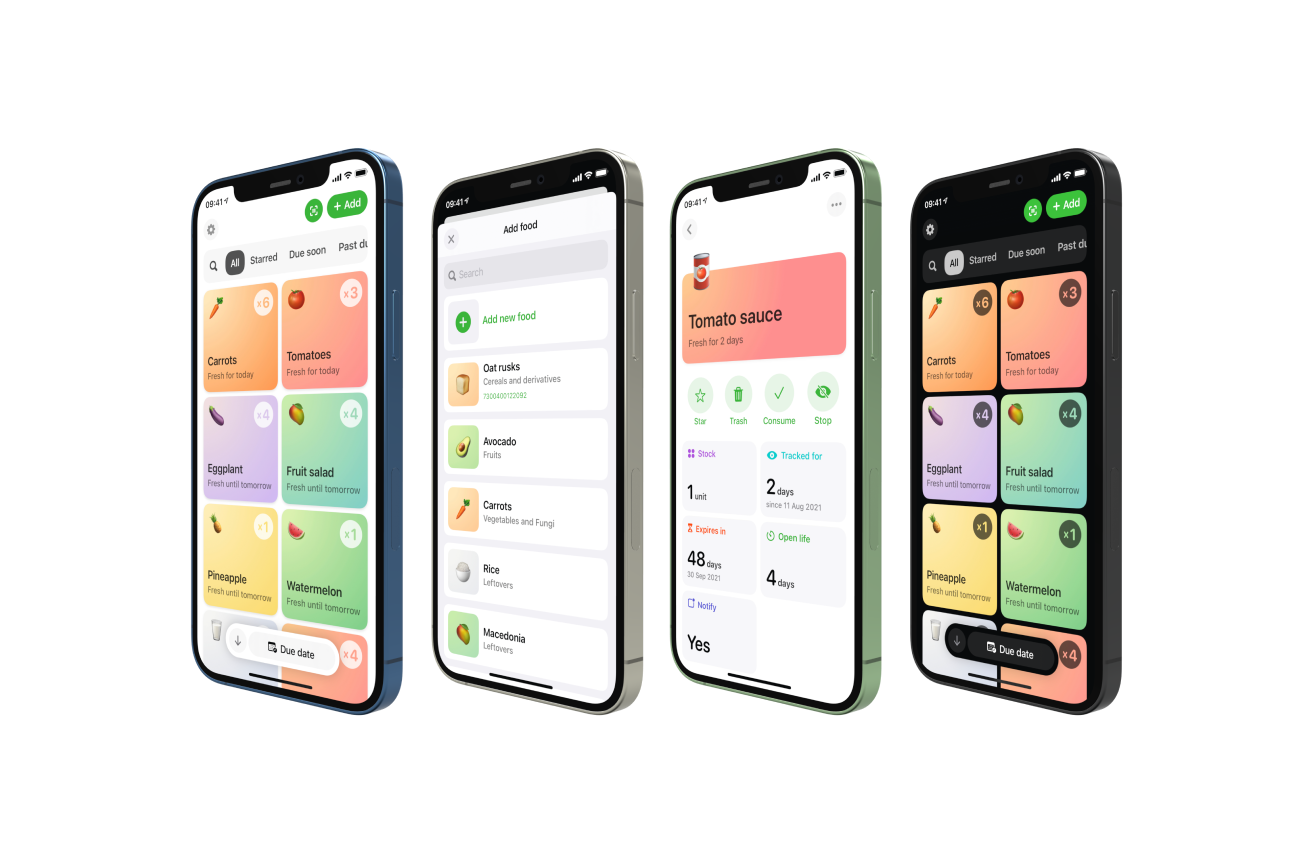 Key screens from the next version of Kiff